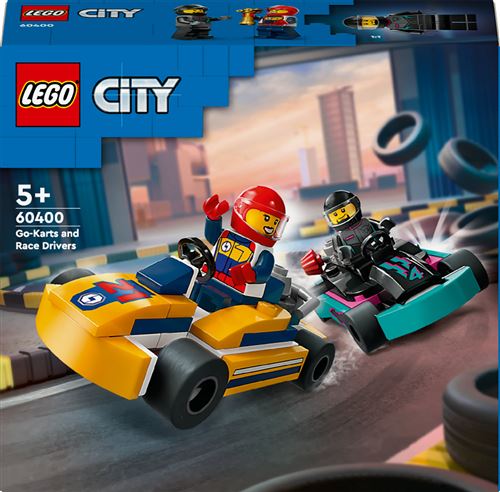 LEGO City 60400 Les karts et les pilotes de course