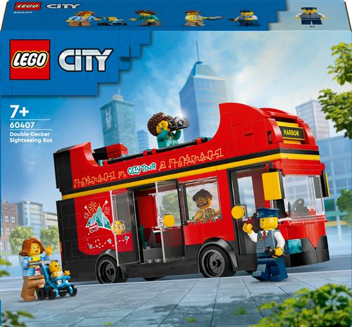 LEGO City 60407 Le bus rouge à deux étages