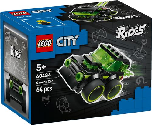 LEGO City 60484 Véhicules - La voiture de course de jeu vidéo