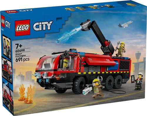 LEGO City 60499 Le camion de pompiers de l'aéroport