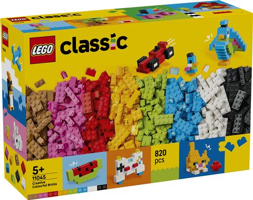 LEGO Classic 11045 Briques créatives colorées