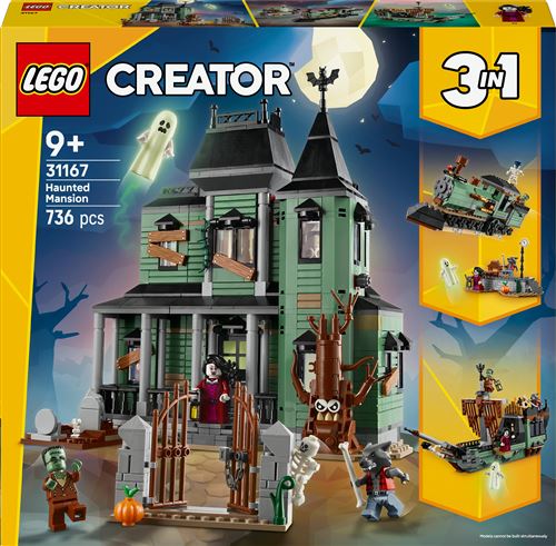 LEGO Creator 3-en-1 31167 Le manoir hanté