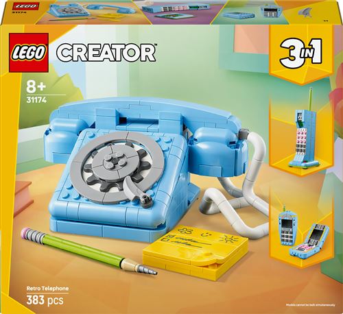 LEGO Creator 3-en-1 31174 Le téléphone rétro