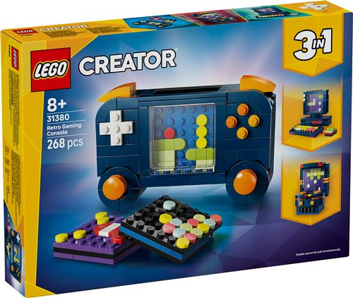 LEGO Creator 3-en-1 31380 La console de jeu rétro