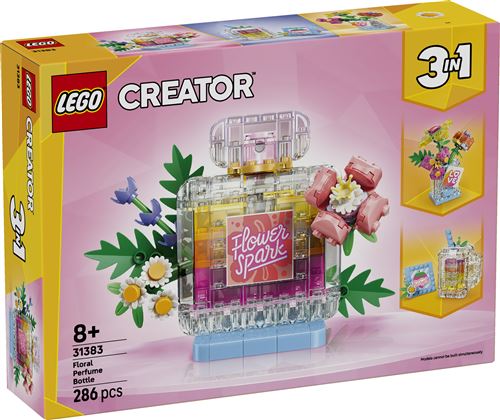 LEGO Creator 31383 Flacon de parfum au décor floral