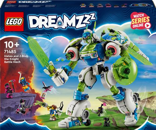 LEGO DREAMZzz 71485 Mateo et Z-Blob le robot chevalier