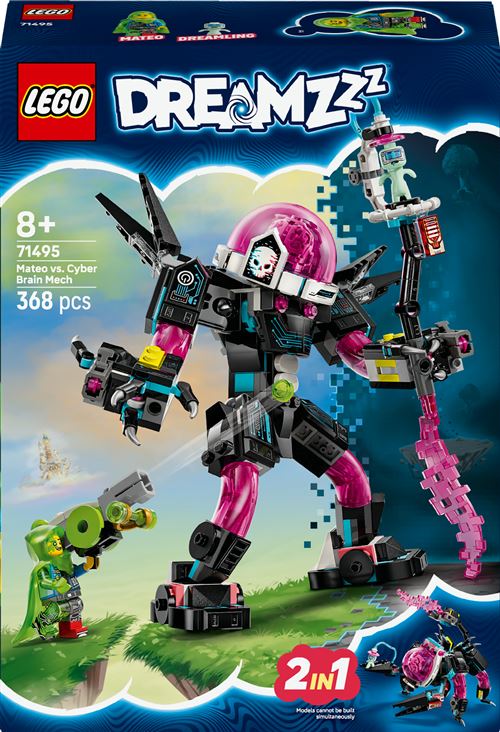 LEGO DREAMZzz 71495 Mateo contre le robot Cyber cerveau