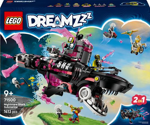 LEGO DREAMZzz 71500 Le sous-marin requin des cauchemars