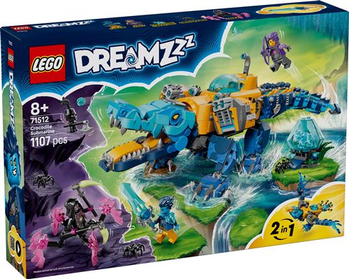 LEGO DREAMZzz 71512 Le sous-marin crocodile