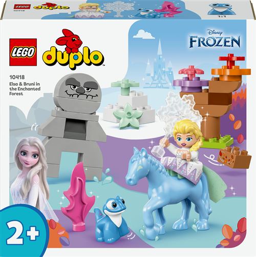 LEGO DUPLO Disney 10418 Elsa et Bruni dans la forêt enchantée