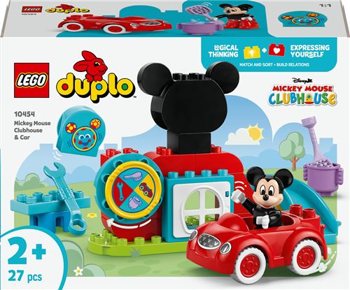 LEGO DUPLO Disney 10454 La maison et la voiture de Mickey