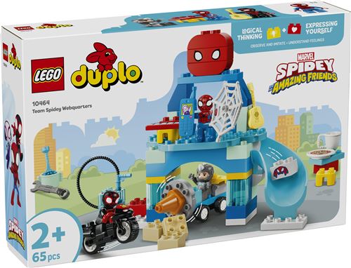 LEGO DUPLO Disney 10464 Le quartier général de l'équipe Spidey