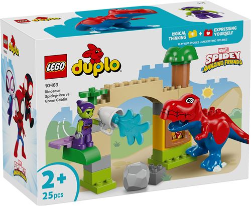 LEGO DUPLO Marvel 10463 Spidey-Rex contre le Bouffon Vert