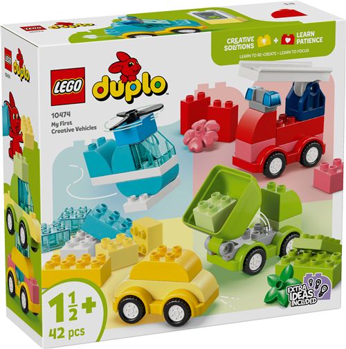 LEGO DUPLO My First 10474 Les véhicules créatifs