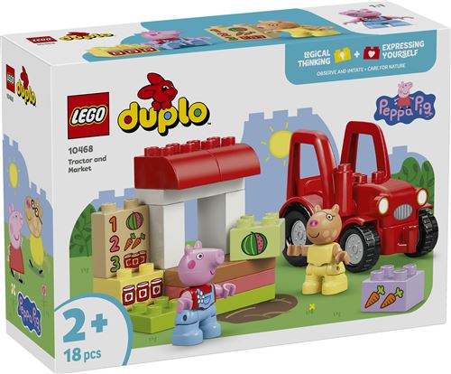 LEGO DUPLO Peppa Pig 10468 Tracteur et marché