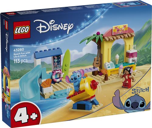 LEGO Disney Classic 43280 Jeux de plage avec Lilo et Stitch