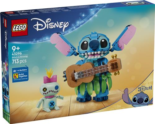 LEGO Disney Classic 43296 Stitch et Scrump