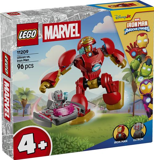 LEGO Disney Junior Marvel 11209 Ultron contre Iron Man