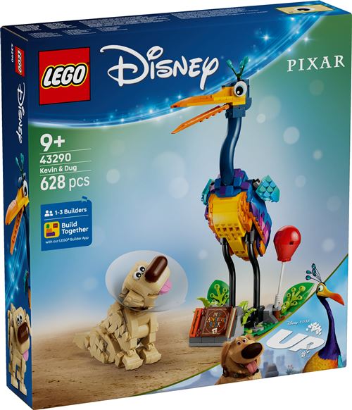 LEGO Disney Pixar 43290 Kevin et Doug