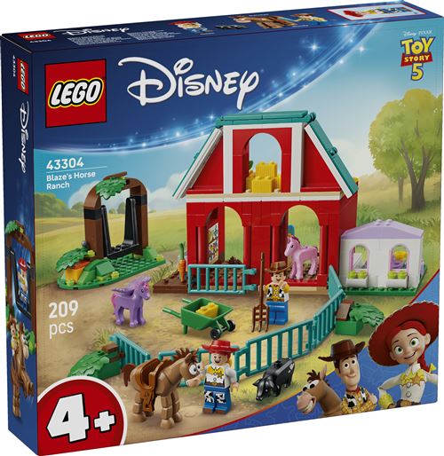 LEGO Disney Pixar 43304 Le ranch de Blaze