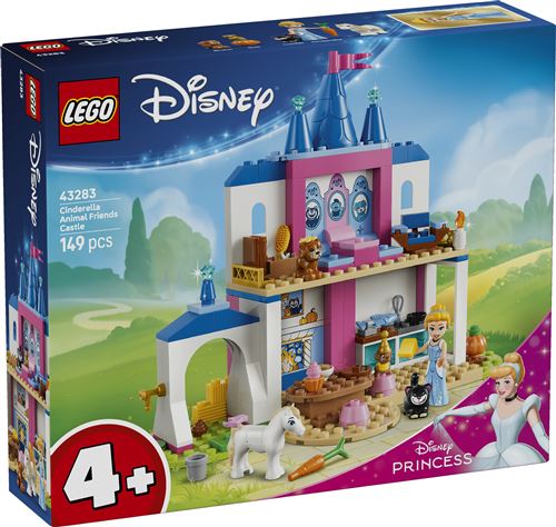 LEGO Disney Princess 43283 Château de Cendrillon et ses amis animaux