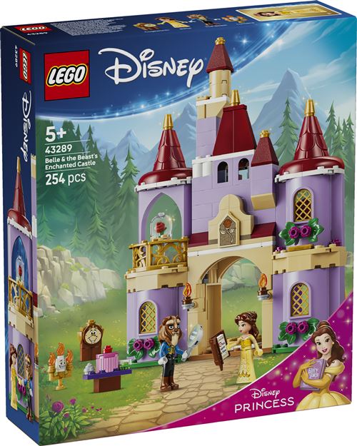 LEGO Disney Princess 43289 Le château enchanté de la Belle et la Bête