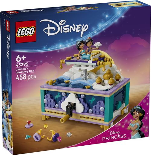 LEGO Disney Princess 43295 La boîte à bijoux de Jasmine
