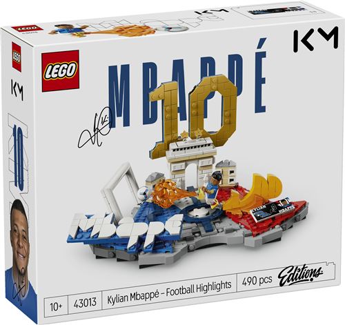 LEGO Editions Football 43013 Kylian Mbappé – Best of