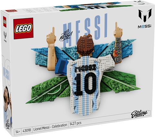LEGO Editions Football 43018 Lionel Messi – La célébration
