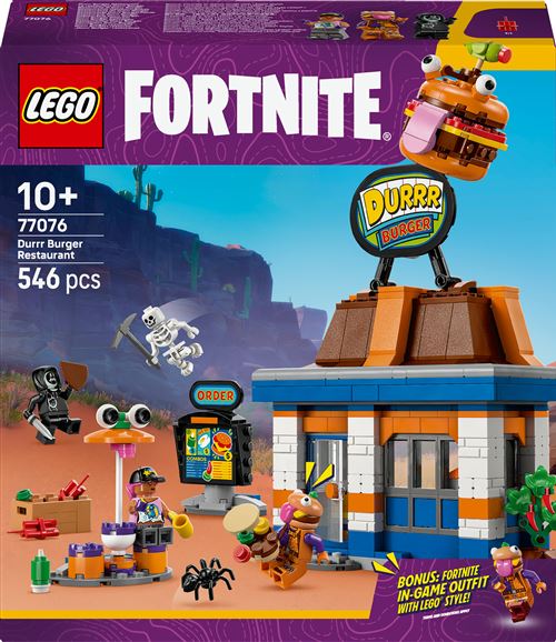 LEGO Fortnite 77076 Le restaurant Durrr Burger