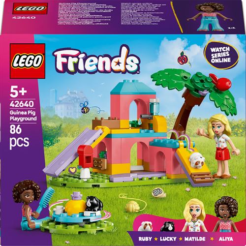 LEGO Friends 42640 L'aire de jeux des cochons d'Inde