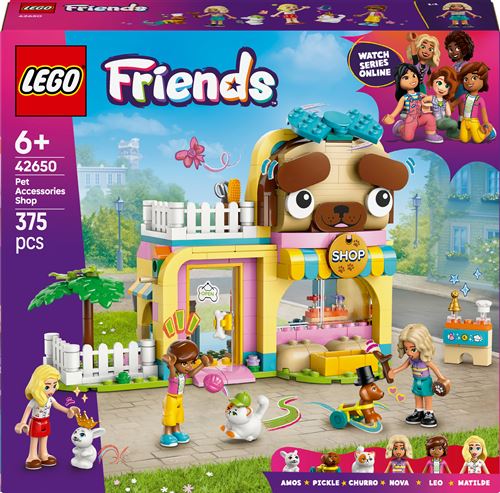 LEGO Friends 42650 Boutique d'accessoires pour animaux de compagnie