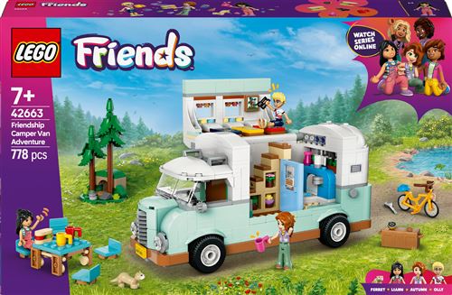 LEGO Friends 42663 Camping-car de l'amitié