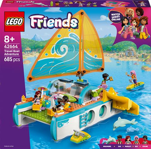 LEGO Friends 42664 L'aventure en bateau