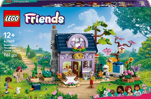 LEGO Friends 42669 La maison des apiculteurs et le jardin fleuri