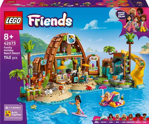 LEGO Friends 42673 Vacances à l'hôtel de la plage