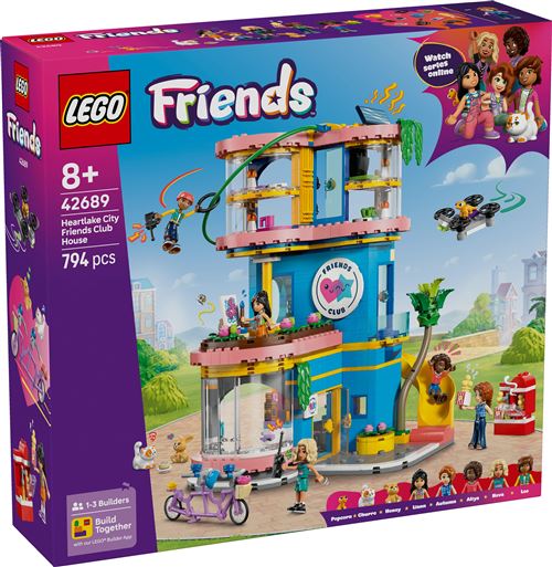 LEGO Friends 42689 Le club-house de Heartlake City