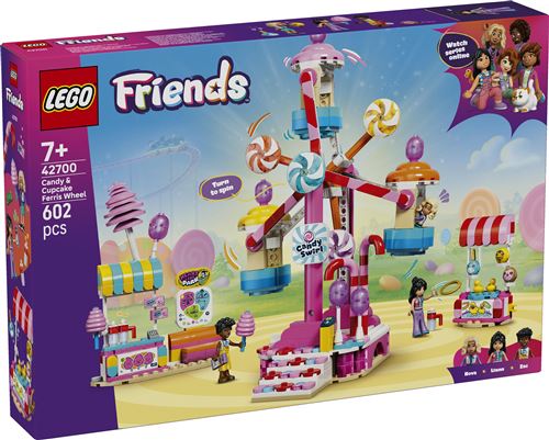 LEGO Friends 42700 La grande roue ornée de bonbons et cupcakes