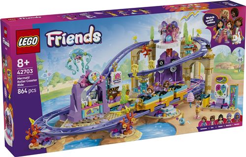 LEGO Friends 42703 Les montagnes russes des sirènes