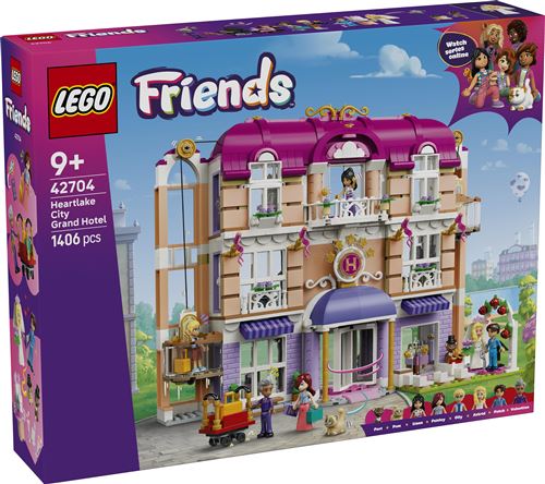 LEGO Friends 42704 Le grand hôtel de Heartlake City