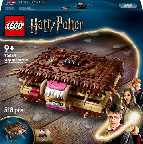 LEGO Harry Potter 76449 Le monstrueux livre des monstres
