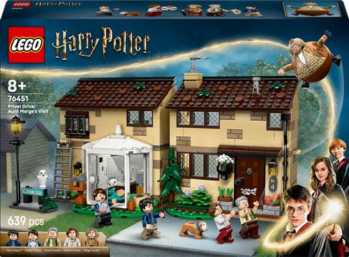 LEGO Harry Potter 76451 Privet Drive : la visite de tante Marge