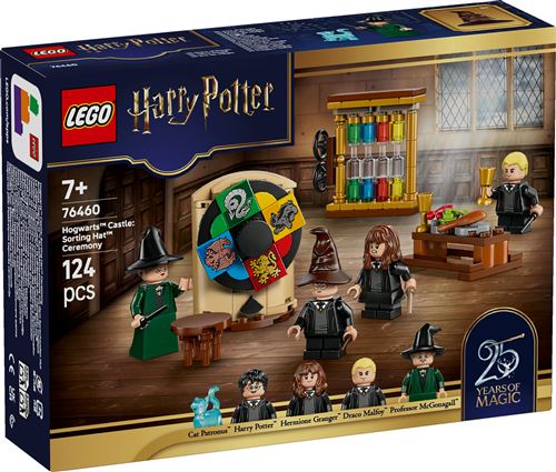 LEGO Harry Potter 76460 Le château de Poudlard : la cérémonie du Choixpeau magique
