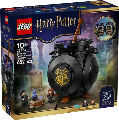 LEGO Harry Potter 76464 Le chaudron : le cours de potions caché