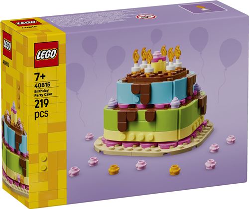 LEGO Iconic 40815 Le gâteau d'anniversaire