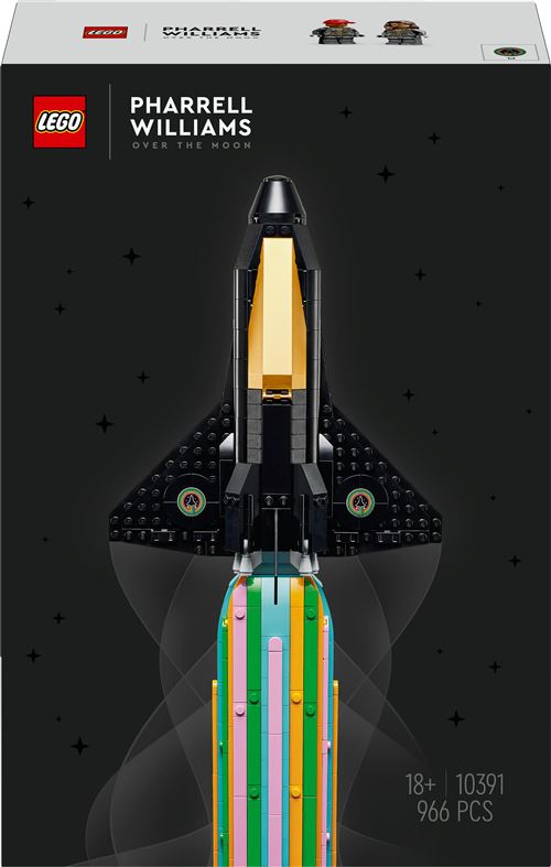 LEGO Icons 10391 La tête dans les étoiles avec Pharrell Williams