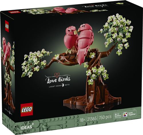 LEGO Ideas 21365 Les oiseaux amoureux Exclusivité Fnac