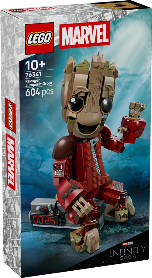 LEGO Marvel 76341 Groot en tenue de Ravageur