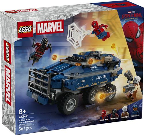 LEGO Marvel 76349 La poursuite en prison mobile de Spider-Man
