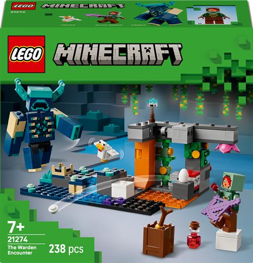 LEGO Minecraft 21274 La rencontre avec le Warden